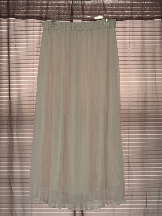 Zara Dresses & Skirts - NWOT ZARA Cream Chiffon Pleated Maxi Skirt Medium